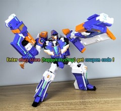 Metal Cardbot S CIELO Action Figure Jet Fighter Transformer Robot Plane Boy Toy