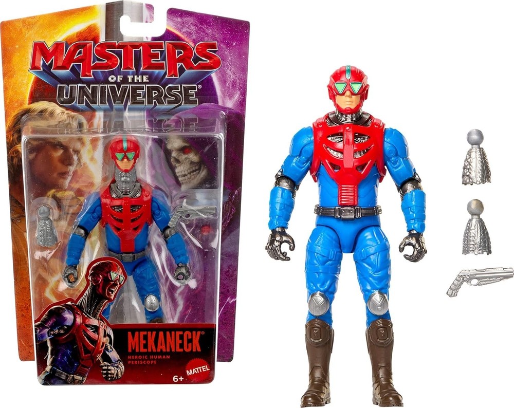 Masters of the Universe 2026 Movie Mekaneck 5.5 Inch Action Figure, Heroic Human