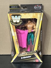 WWE Elite Collection Legends Complete Set Of 4, (Series 31) w/ Diamond Studd BAF
