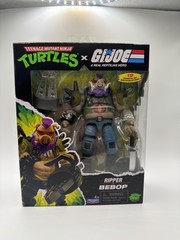Playmates TMNT x G.I. Joe Boxed Action Figures Lot Snake Eyes Leo, Raph