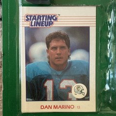 Kenner Starting Lineup 1988 NFL Dan Marino Football Action Figure w/ Card