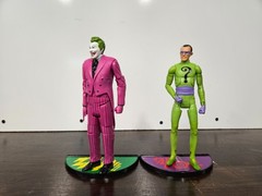 Batman 1966 Mattel Classic TV Series Figure Lot of 7