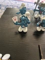 Schleich Smurf Pre Owned Lot 16 Pieces 13 Figurines 1979-1980s