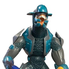 HALO JOYRIDE BLUE/TEAL ELITE ACTION FIGURE W/ WEAPON BLUE VIDEO GAMES TOYS