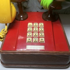 Vintage Kermit the Frog 1983 Telephone Rare Jim Henson Landline UNTESTED