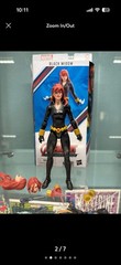 Marvel Legends Series Marvel Avengers Black Widow Action Figure w/ Gun, Alt Head