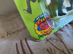 Vintage Attack of the Killer Tomatoes Dr. Gangreen & Ketchuk Carded Figure Toy