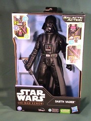 Star Wars – Galactic Action Darth Vader – Electronic 12-inch Action Figure New