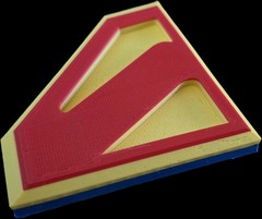 Superman 2025 logo Wall Magnet 3 inch Decor