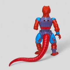 DINOSAUCERS GENGHIS REX 🇧🇷 GLASSLITE BRAZIL VINTAGE FIGURE REPRO TAIL 3D GUN