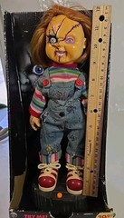 Animated Chucky Doll Bride of Chucky 2007 Gemmy 12″ Action Figure NOP