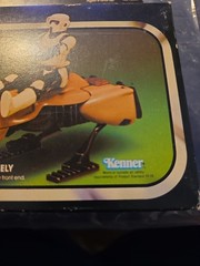 Vintage Star Wars ROTJ Speeder Bike New In Open Box