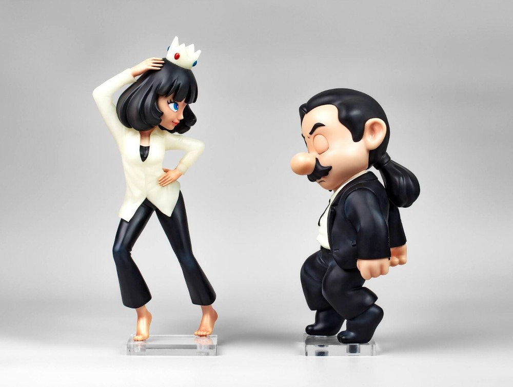 【In-Stock】 Fools Paradise Super Fiction Pulp Fiction GID John Travolta Vincent