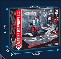 Transformation Toys SHANDONG Aircraft Carrier with 14 Plane Model Action Figure