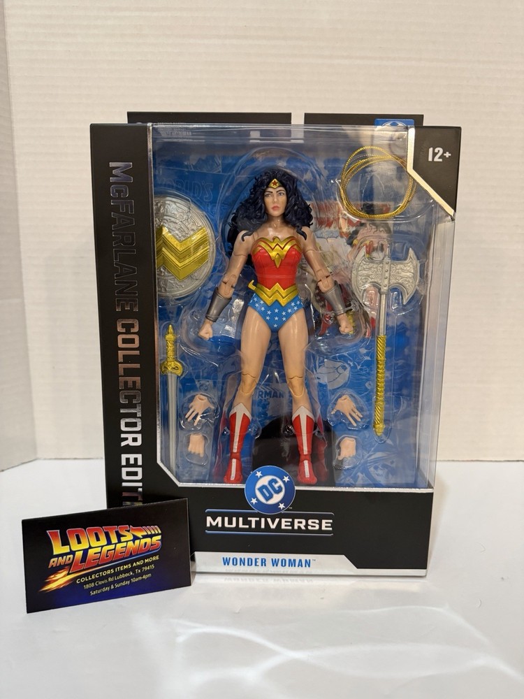 McFarlane DC Multiverse Collector Edition Wonder Woman 7″ Action Figure New