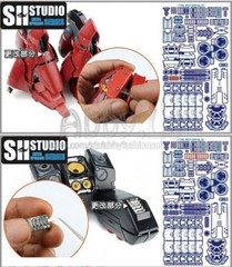 for MG 1/100 Sazabi ver ka Model SH Studio Details Add on Part Etch Sheet MSN-04