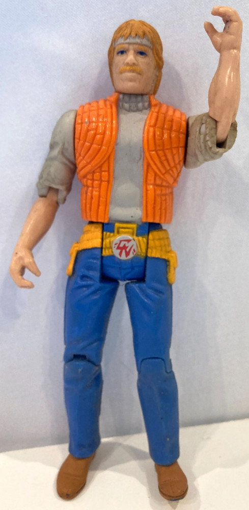 1986 Kenner Ruby Spears Undercover Agent Chuck Norris Karate Kommandos Figure