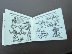 Vintage 1964 Hasbro GI Joe Army Manual FM75-00