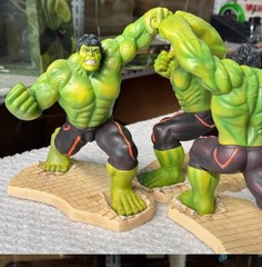 Hulk Muscle Model Super Hero pvc Figure Toy Ornament Gift Collectible Anime Gift