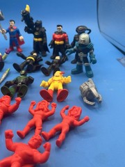 DC Toy Box Jackpot Batman, Superman, Joker + 40+ Figures, Bike, Weapons Mashem