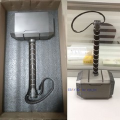 HCMY 1:1 Full Metal 2.0 Thor’s Hammer Model Figure For Cosplay Figurine Action