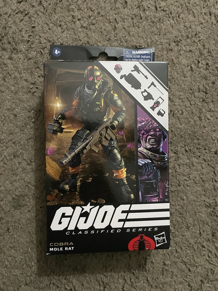 Hasbro GI Joe Classified Series #94 Cobra Mole Rat – UNOPENED