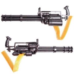 1/6 M134 Minigun Gatling Machine Gun US Army TERMINATOR Toy Gun Assembly Model~