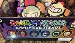 Dandy’s World Mystery Plush Bag Clips Keychain Display And 6x Packs Sealed