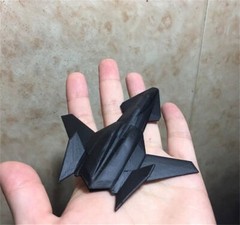 Stealth FA37 Talon Airplane Model Resin Aircraft Statue Figure Toy