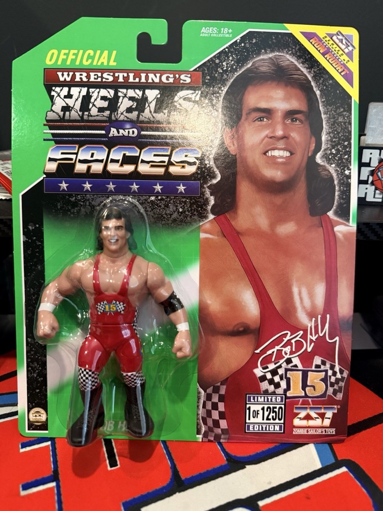 Zombie Sailor Toys Heels & Faces “Sparkplug” Bob Holly Wrestling Action Figure