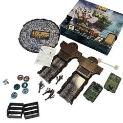 ROG Battle Pit Arena Action Playset Board Game Winner Takes All Battle Warriors