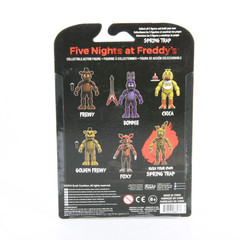Spring Trap Five Nights At Freddy Bonnie Chica Golden Foxy 5″Action Figure