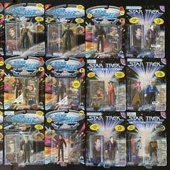 139 Playmates Star Trek TNG TOS DS9 Voyager First Contact Figures MOC Unpunched