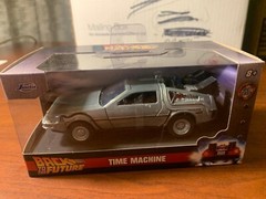 Jada Back To The Future Time Machines in 1:32 scale! I, II and III all included!