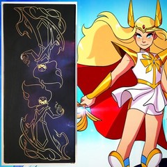 SDCC 2019 She-Ra vs. Shadow Weaver and the Princesses of Power Doll set MISB