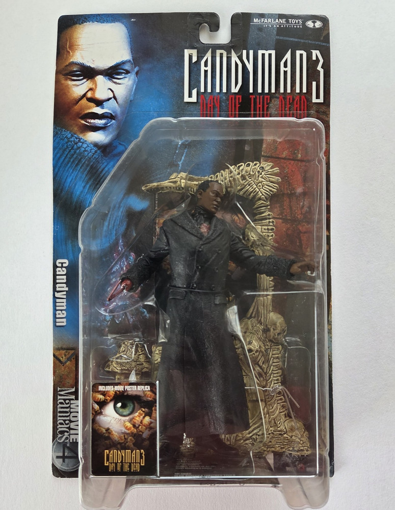 McFarlane Movie Maniacs Candyman 3 Day of the Dead – Series 4 – New Sealed