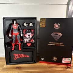 McFarlane Gold Label Superman Black Adam Black and White Accent Edition New