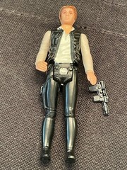 Star Wars Vintage 1977 Han Solo Small Head Complete Original 1st 12 Kenner *READ
