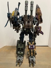 Warbotron WB01-E. Fierce Attack (Onslaught). Bruticus. Original Release.