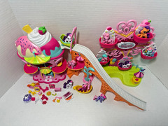 My Little Pony Ponyville Amusement Park Sweet Sundae Ferris Wheel Bundle 2007