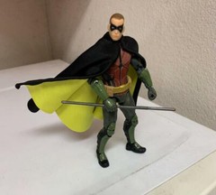 Custom Robin Wired Cape Mcfarlane DC Multiverse Batman 1/12 Animated NOT FIGURE