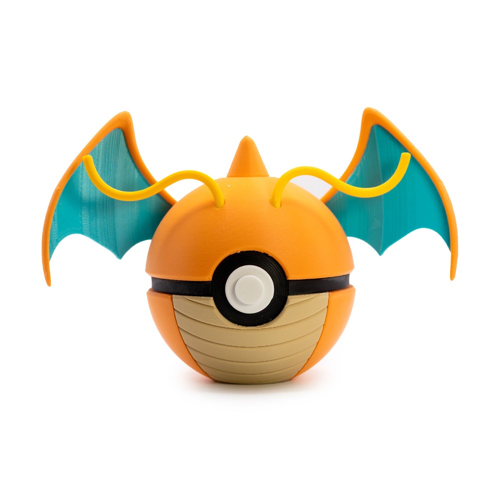 Dragonite Ball | 3D Printed | Specialty Pokeball Collection
