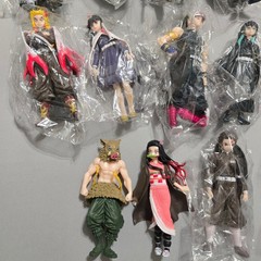 Anime Style Figures Bundle Lot 14 Pc Mixed Action Figures w Boxes Unbranded
