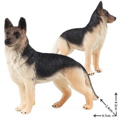 German Shepherd Dog Animal Toy PVC Action Figure Doll Kids Toys Party Gifts