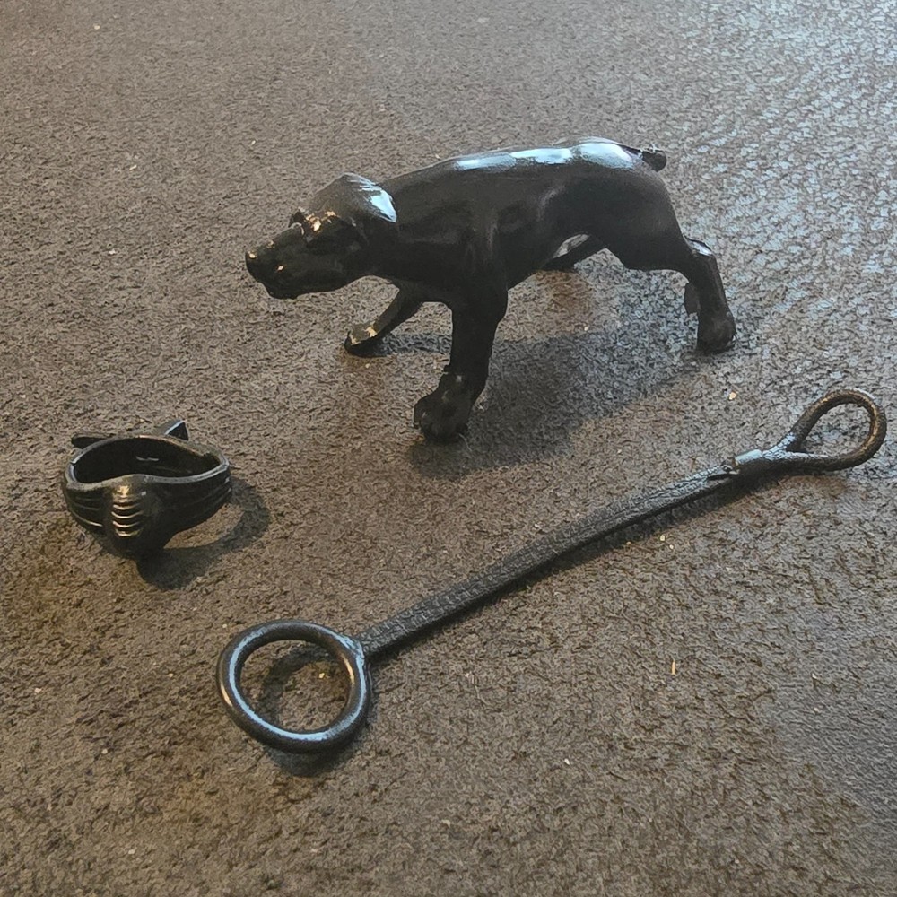 Vintage GI Joe Mutt & Junkyard V1 1984 Dog Leash Mask Accessory Lot