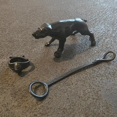 Vintage GI Joe Mutt & Junkyard V1 1984 Dog Leash Mask Accessory Lot