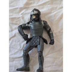 Hasbro Planet Of The Apes ATTAR Action Figure 7.5 Inch Black Silver Armor Helmet