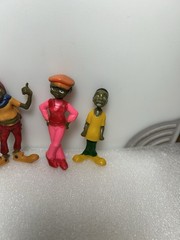 FAT ALBERT AND THE JUNKYARD GANG COSBY KIDS ACTION FIGURES. FULL SET OF 8