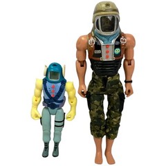 Vintage Video Command Action Figure Lot Stinger Max 1992 Toy Island Used 90s