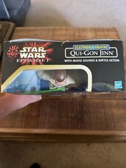 Star Wars Qui-Gon Jinn Action Figure Episode 1 12-inch Electronic Talking